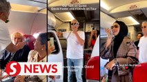 Siti Nurhaliza, David Foster and other celebs serenade AirAsia passengers with ‘mini concert’