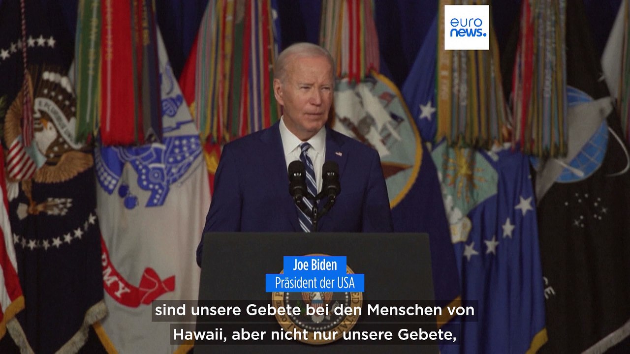 'Es ist noch nicht vorbei': Zahl der Todesopfer durch die Waldbrände auf Maui steigt weiter