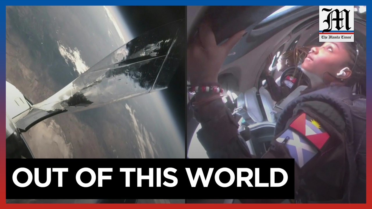 Virgin Galactic launches first space tourists