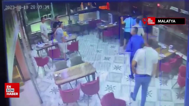 Malatya'daki 5,3 büyüklüğünde deprem güvenlik kamerasına yansıdı