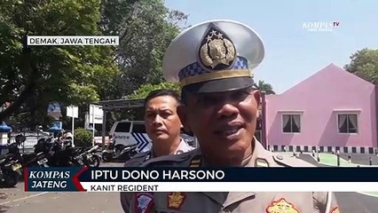 Lulus Ujian SIM C, Pemohon diberi Bendera Merah Putih