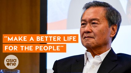 PE2023: Tan Kin Lian wants to use 'President's office to influence policies'