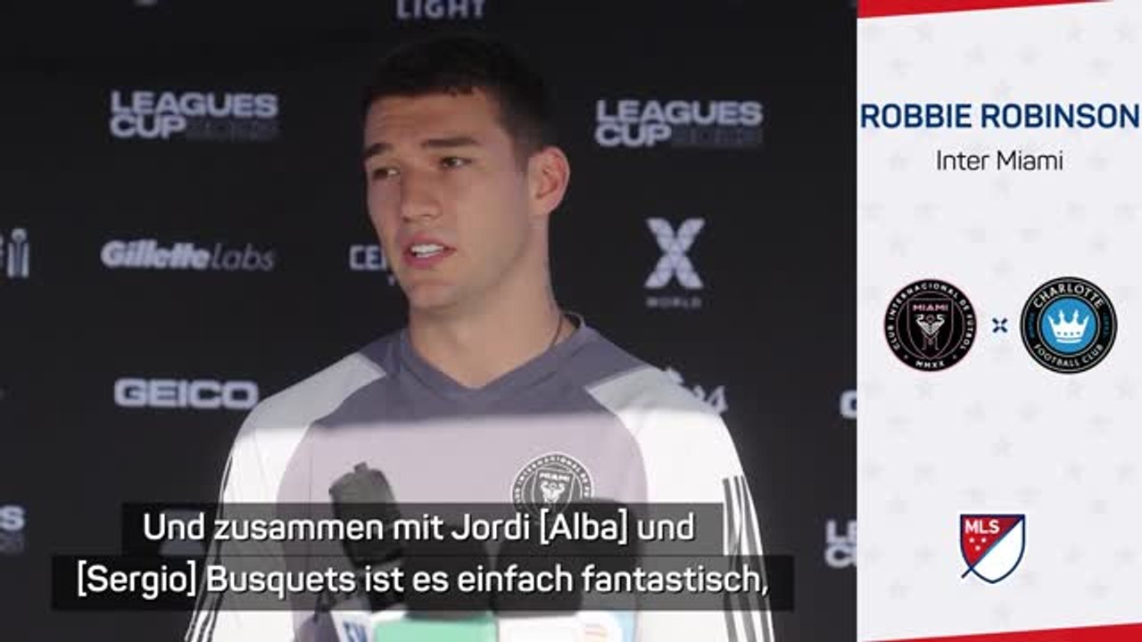 Robinson: 'Messi gibt uns Selbstvertrauen'