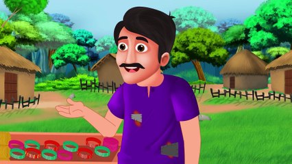 चूड़ियां वाला की कहानी | Bangle wala ki Success Story | Moral Stories | Hindi Cartoon | Hindi Kahani