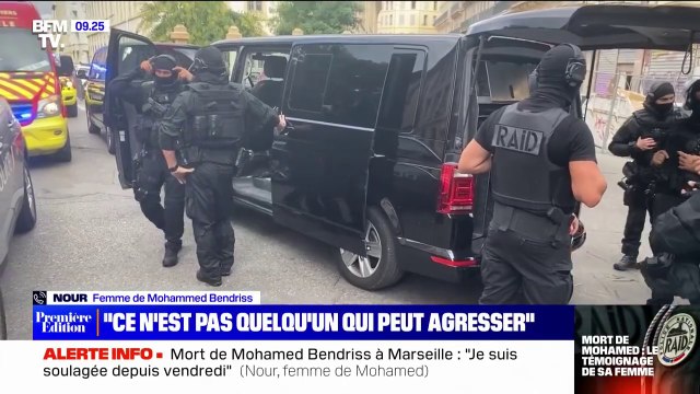 Nour, femme de Mohamed Bendriss mort à Marseille: Il a un enfant de deux ans et demi, il a un enfant paralysé qui ne va pas connaître son père