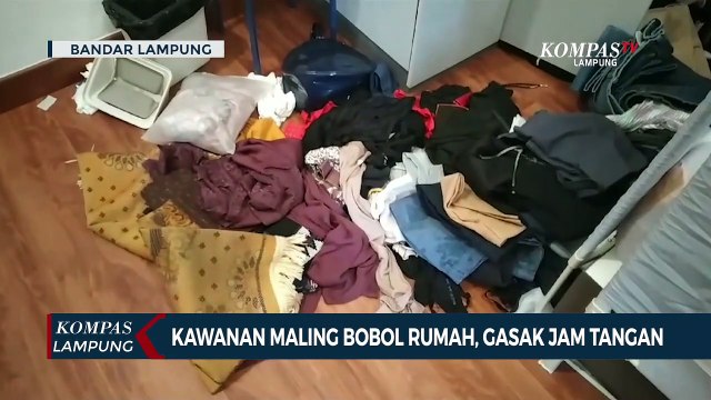 Kawanan Maling Bobol Rumah! Gasak Jam Tangan Harga Belasan Juta Rupiah