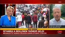 İstanbul'a beklenen yağmur geldi