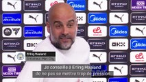 Guardiola conseille à Haaland de 