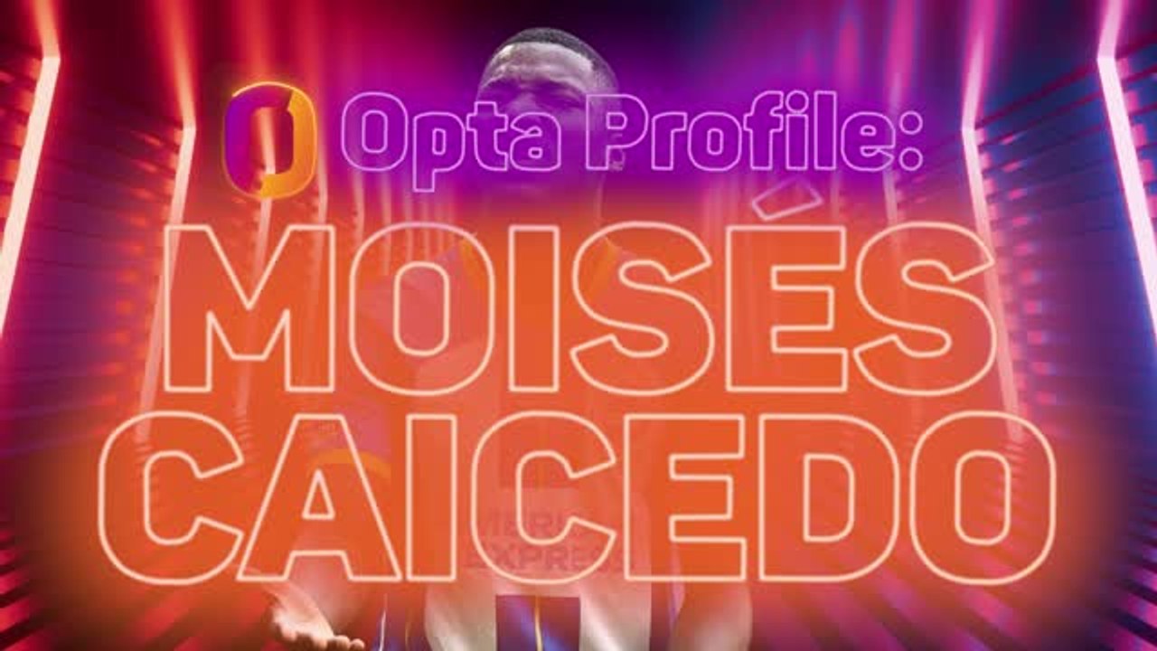 Opta Profile – Moises Caicedo