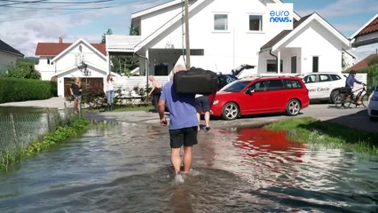 Europe : inondations en Norvège et Croatie, l'Espagne affronte sa troisième vague de chaleur