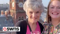 Gran who worked two jobs her whole life travels abroad the first time after saving up for two years
