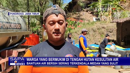Kemarau Melanda, Warga yang Bermukin di Tengah Hutan Jati Alami Kekeringan!