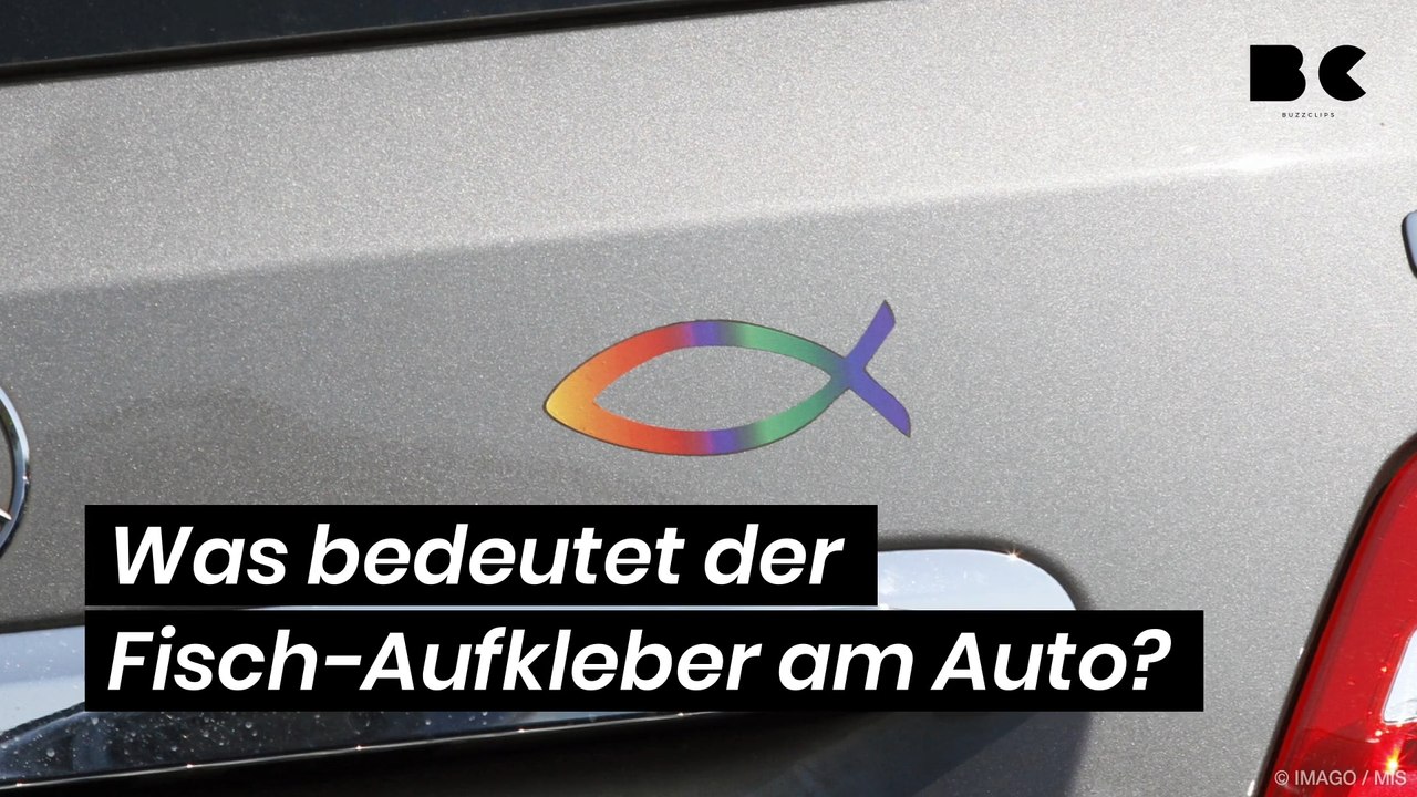 Was bedeutet der Fisch-Aufkleber am Auto?