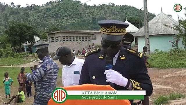 Région-Man/ l’An 63 de la Côte d’Ivoire célébré dans la sobriété à Santa