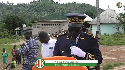 Région-Man/ l’An 63 de la Côte d’Ivoire célébré dans la sobriété à Santa