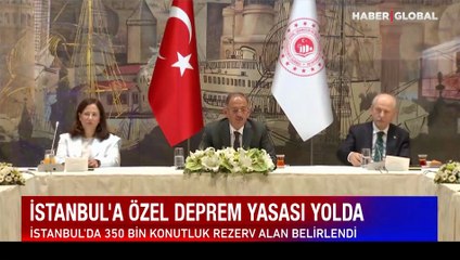 İstanbul'a özel deprem yasası yolda