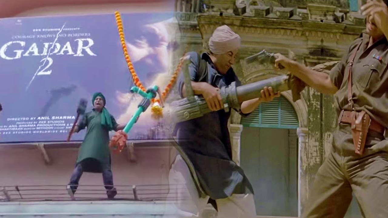 Sunny Deol Fan Arrives At Theatre Dressed As Tara Singh, Brings Hand Pump For Gadar 2 Screening