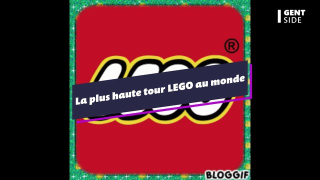 Voici la plus haute tour LEGO jamais construite et elle va vous donner le tournis (VIDEO)