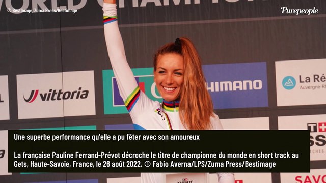 Pauline Ferrand-Prévot : Après son nouveau sacre mondial, la championne retrouve son célèbre amoureux pour un instant câlin