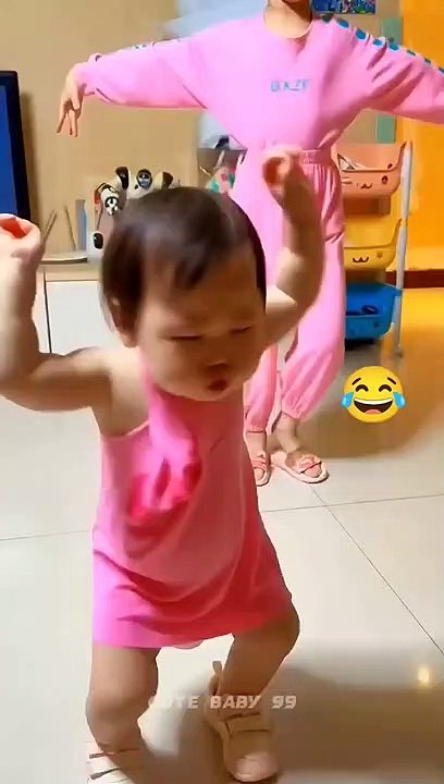 cute baby dance in different
