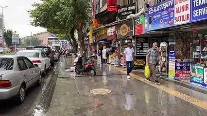 Sakarya'da kavurucu sıcaklar yerini yağışa bıraktı