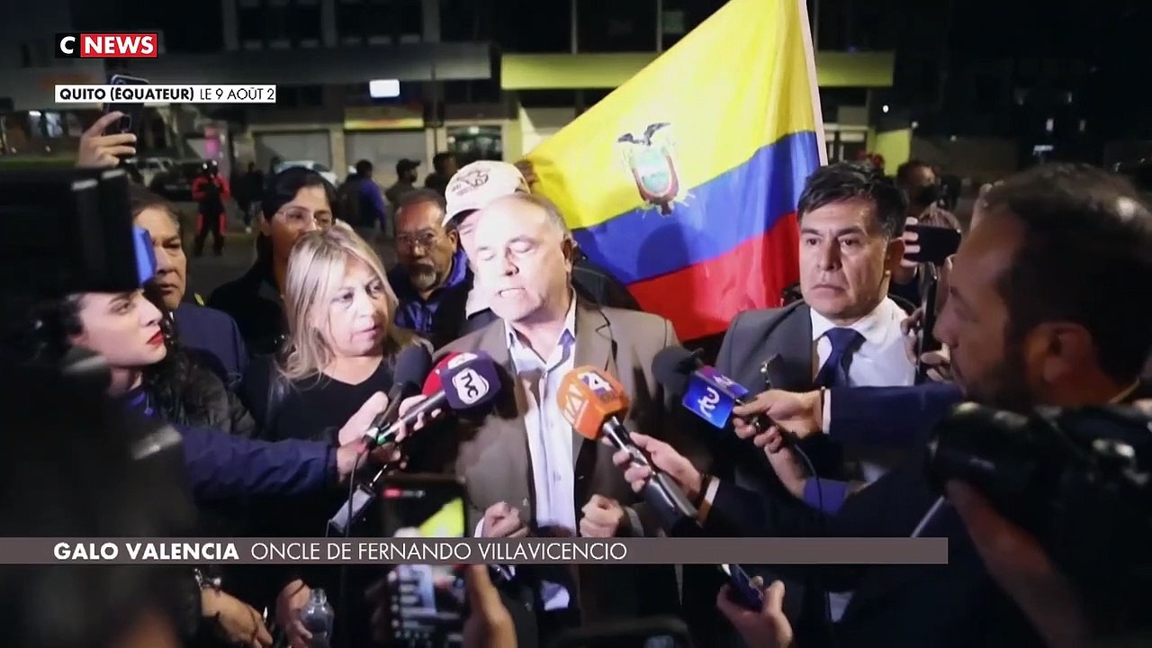 Equateur: Les six personnes arrêtées pour l’assassinat de Fernando Villavicencio, un des favoris de la présidentielle, sont de nationalité colombienne, selon les autorités