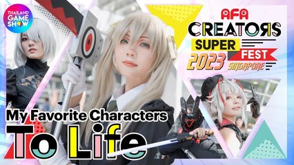 [MV Cosplay] AFA Creators Super Fest 2023 | My Favorite Characters to Life