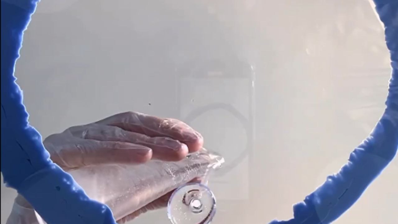 Epoxy masterpiece captured from a worm's eye view *INSANE CREATIVITY!*