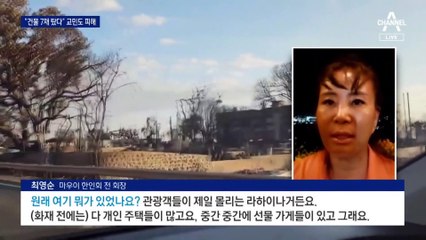 하와이 교민이 전하는 현지 상황…“생명줄 끊겼다”