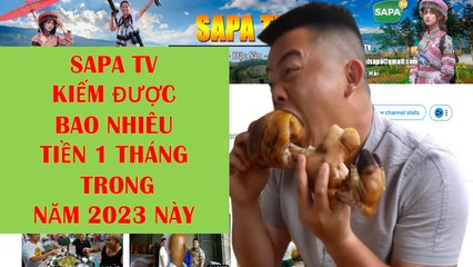 SAPA TV Kiếm Được Bao Nhiêu Tiền Trong Tháng Này
