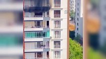 Diyarbakır'da apartman dairesinde yangın: Dumandan etkilenen 10 kişi hastaneye kaldırıldı