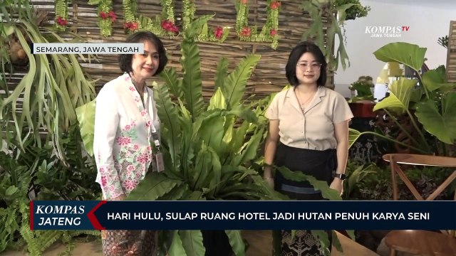 Hari Hulu, Sulap Ruang Hotel Jadi Hutan Penuh Karya Seni