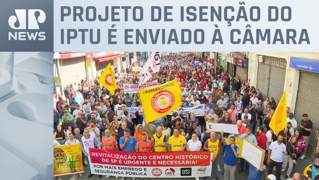 Comerciantes e moradores do Centro de SP protestam contra violência na região da Cracolândia