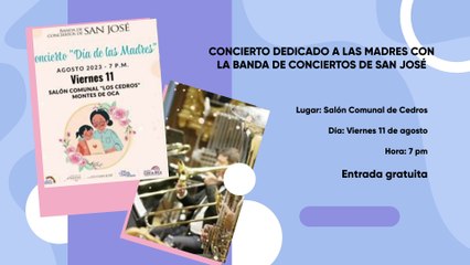 Agenda Cultural | 11 Agosto 2023