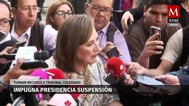 Impugna presidencia suspensión que ordena a AMLO no hablar de Xóchitl Gálvez