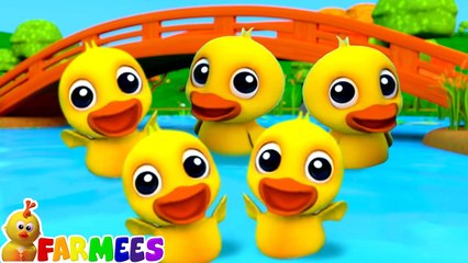 Five Little Ducks - More Nursery Rhymes & Kids Songs By Farmees