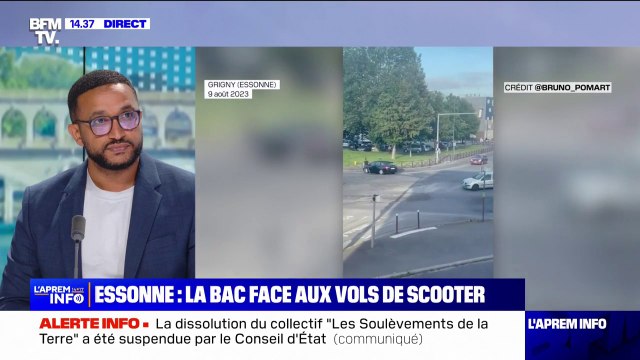 Vols de scooters à Grigny: On a besoin d'effectifs en civil sur la voie publique pour s'adapter à des individus de plus en plus violents selon Reda Belhaj d'Unité SGP-Police