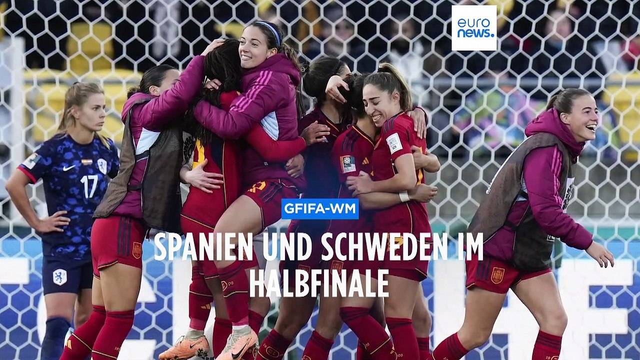 Fußball-WM: Spanien und Schweden ziehen ins Halbfinale ein