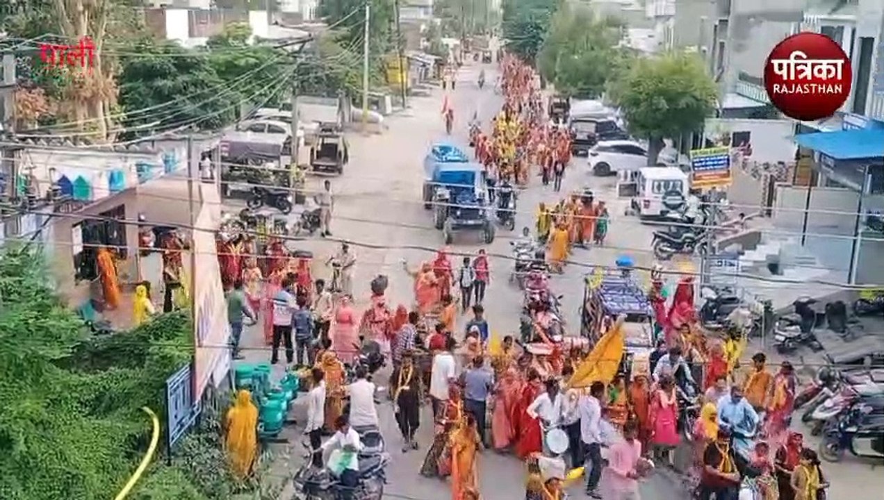 Adhikamas Nagar Parikrama : लाखोटिया में भरा आस्था का मेला, शहर के मंदिरों में नवाया शीश