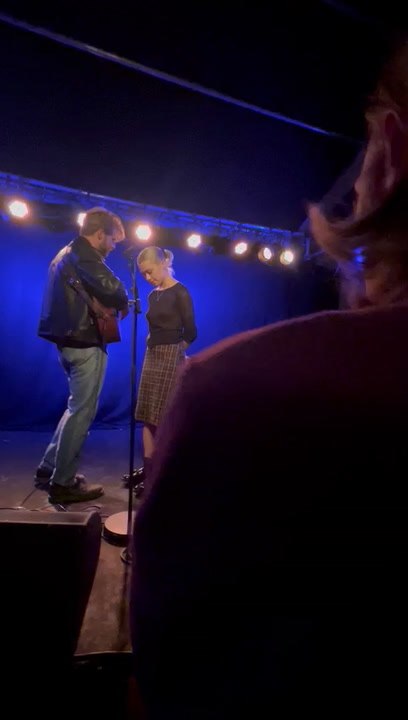 Phoebe Bridgers joins Christian Lee Hutson on stage in Oslo