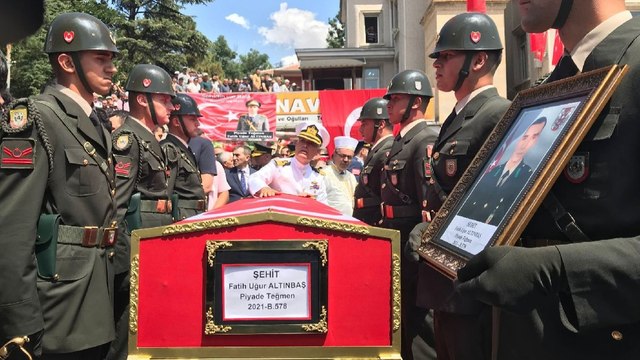 Şehit Teğmen, Ankara’da son yolculuğuna uğurlandı