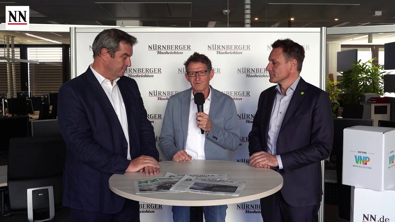 Wahlkampfduell: Söder und Hartmann im Interview