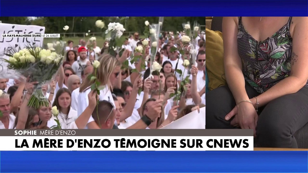 Sophie, la maman d'Enzo : «Notre démarche est de pouvoir faire en sorte que la loi des mineurs change»