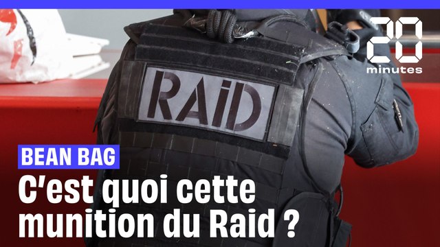 C'est quoi les «bean bags», les projectiles utilisés par le Raid ?