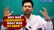 AAP MP Raghav Chadha questions his suspension from the Rajya Sabha | Watch | Oneindia News