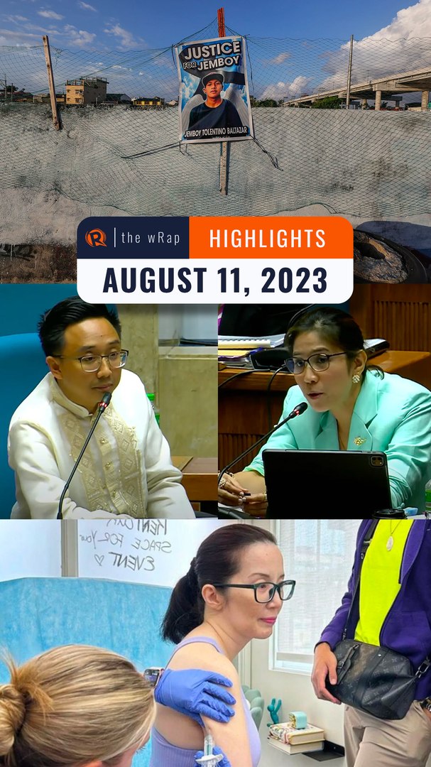 ⁣Rappler's highlights: Jemboy Baltazar, Marcos travel budget, Kris Aquino | The wRap | August 11