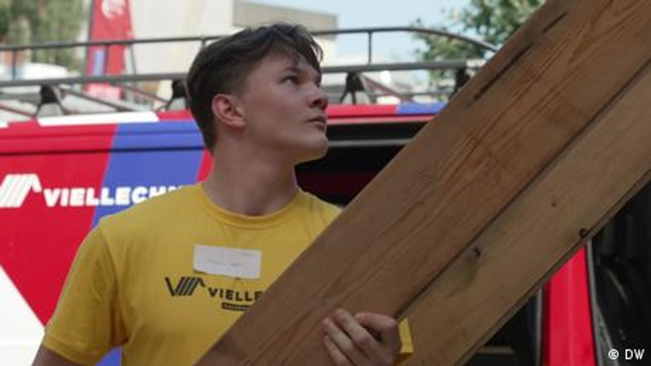 Hoch hinaus - Challenge lockt Auszubildende
