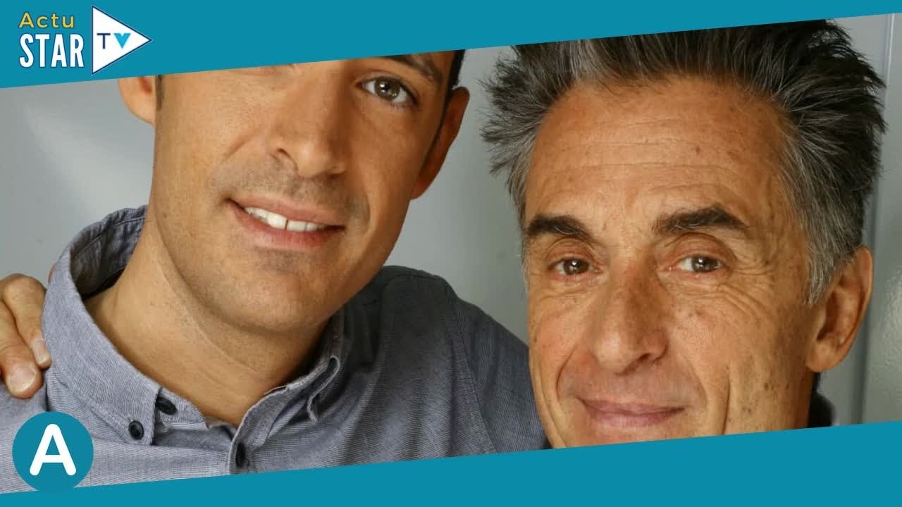 Gérard Holtz, son fils Julien marié à une chroniqueuse bien connue  le couple s'immortalise en plei