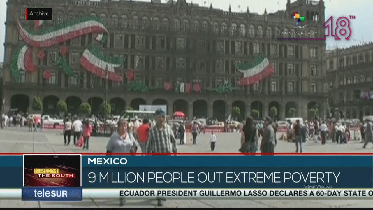 Mexico shows reduction in poverty levels