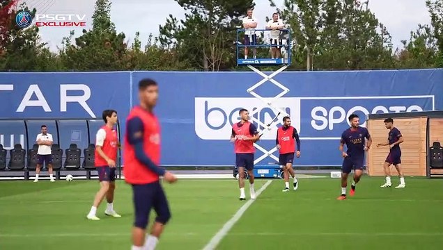 PSG : les entraînements de Luis Enrique vus d'en haut régalent les fans